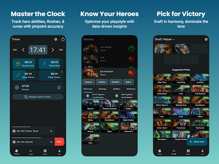 Cover image for Dota Helper App