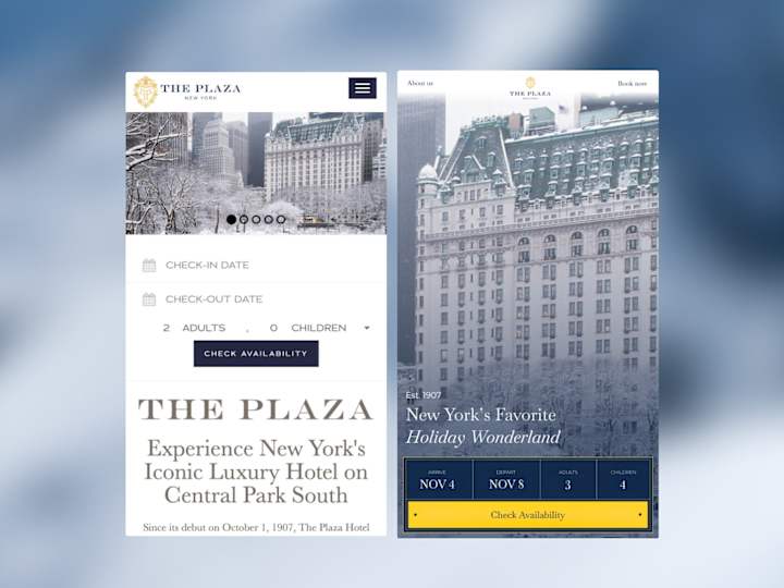 Cover image for The Plaza Hotel NYC | Hero