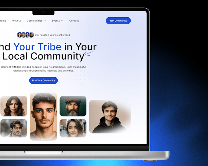 Cover image for Local Tribe - A Community Website Design