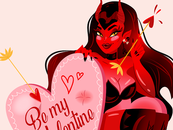 Cover image for Be My Valentine PinUp