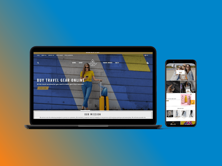 Cover image for Travel Bags Store