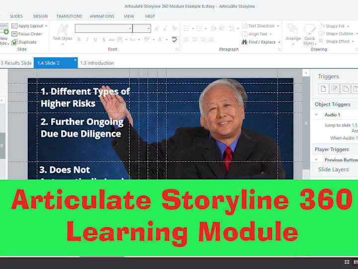 Cover image for Articulate Storyline Scorm Example (Corporate)