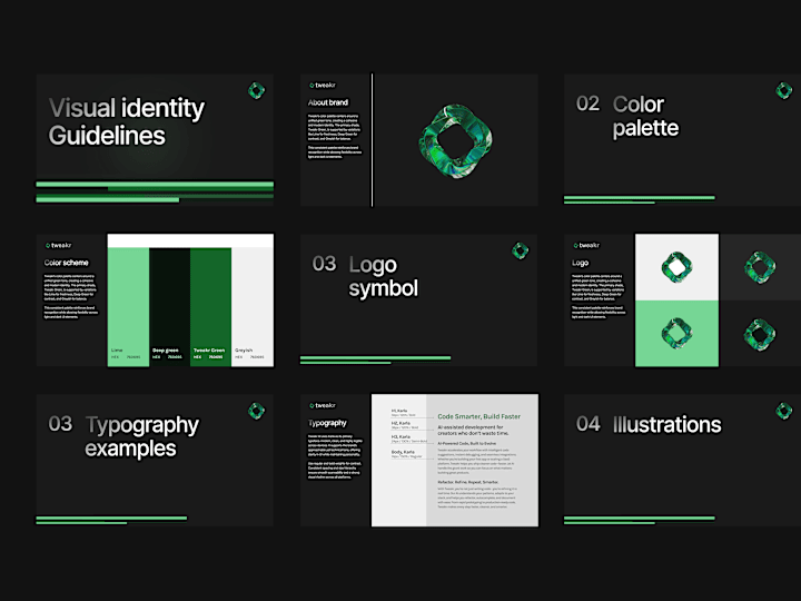 Cover image for Tweakr AI Brand Identity Development