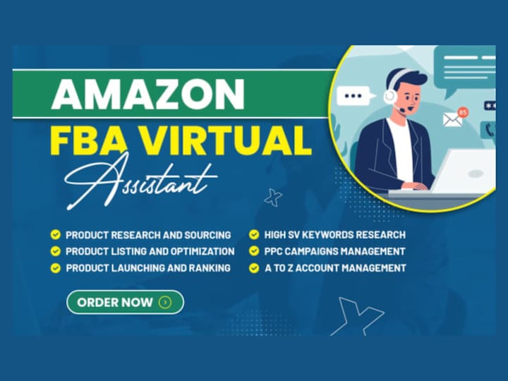 Cover image for I will be your expert amazon FBA virtual assistant