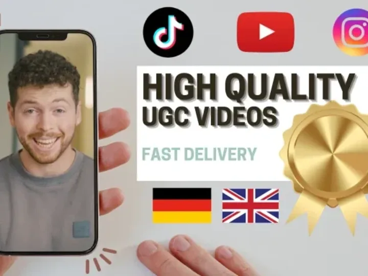 Cover image for I will create german or english user generated content, ugc