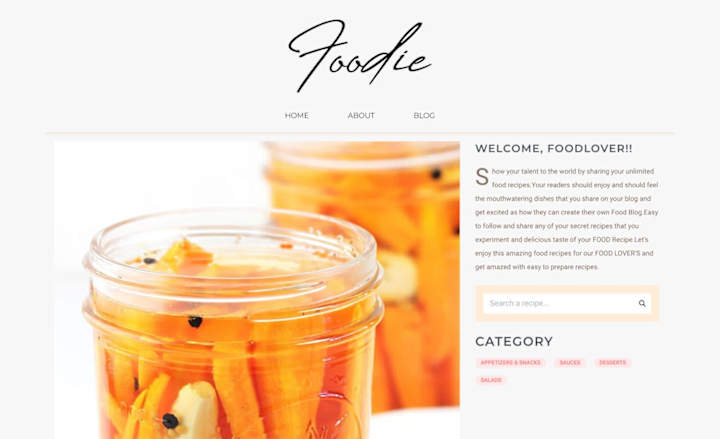 Cover image for Foodie