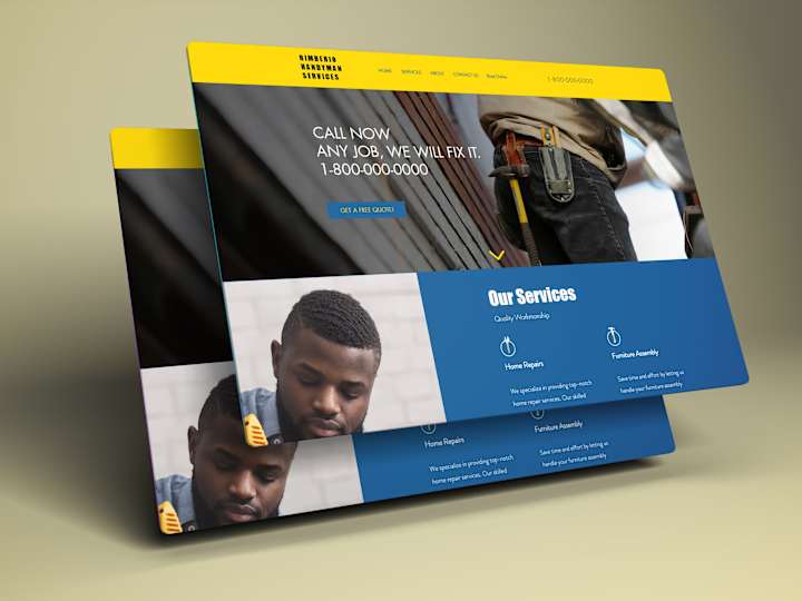 Cover image for Wix Handyman website