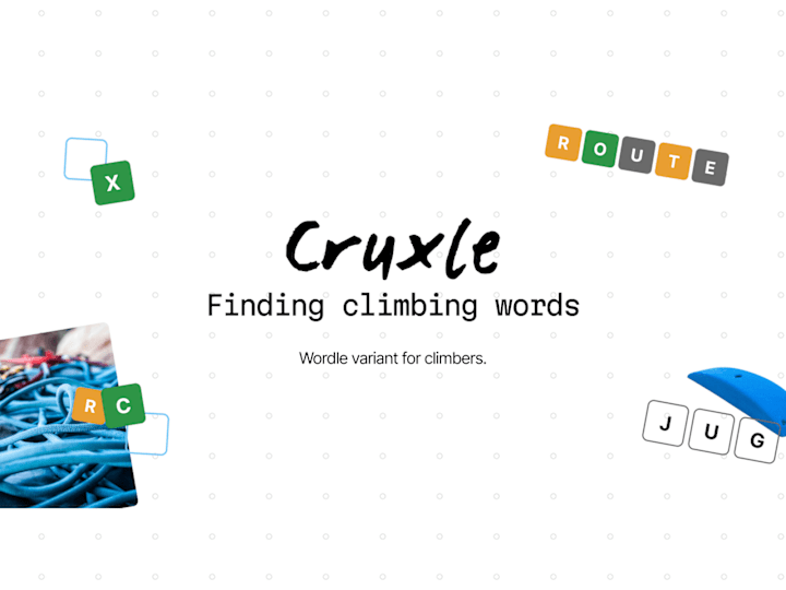 Cover image for Cruxle | Finding climbing words