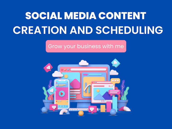 Cover image for Social Media Content Creation and Scheduling