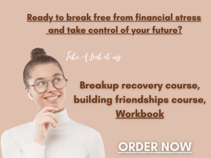 Cover image for I will create breakup recovery, building friendship course