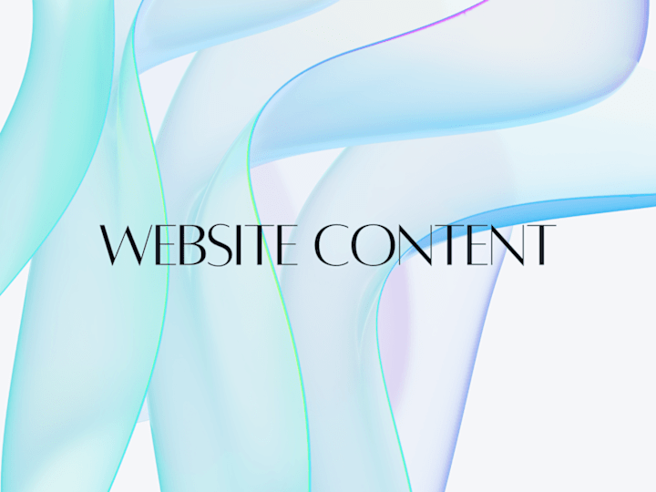 Cover image for Website Content