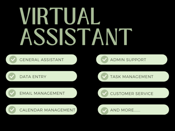 Cover image for Virtual Assistance / Admin Support