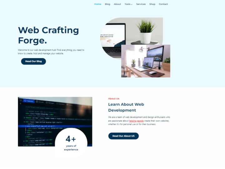 Cover image for Web Design/Development Web Crafting Forge