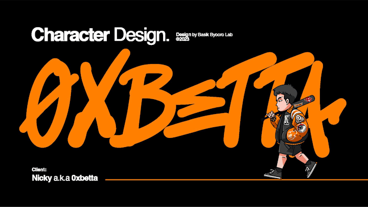 Cover image for 0xBETTA Charcter and Branding Design