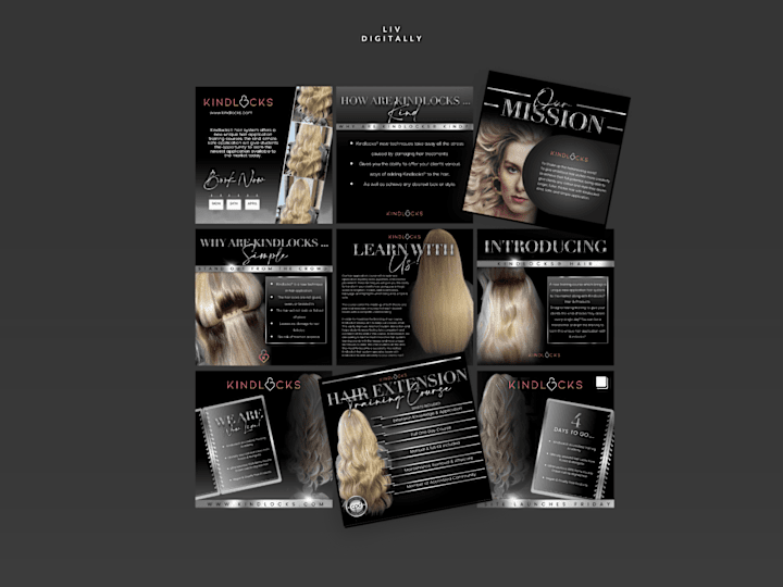Cover image for Instagram Marketing Campaign for Hair Extension Brand