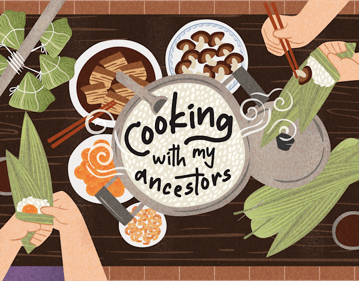 Cover image for Cooking With My Ancestors - Visual Identity