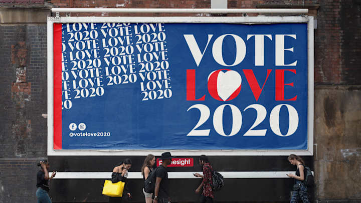 Cover image for VOTE LOVE 2020