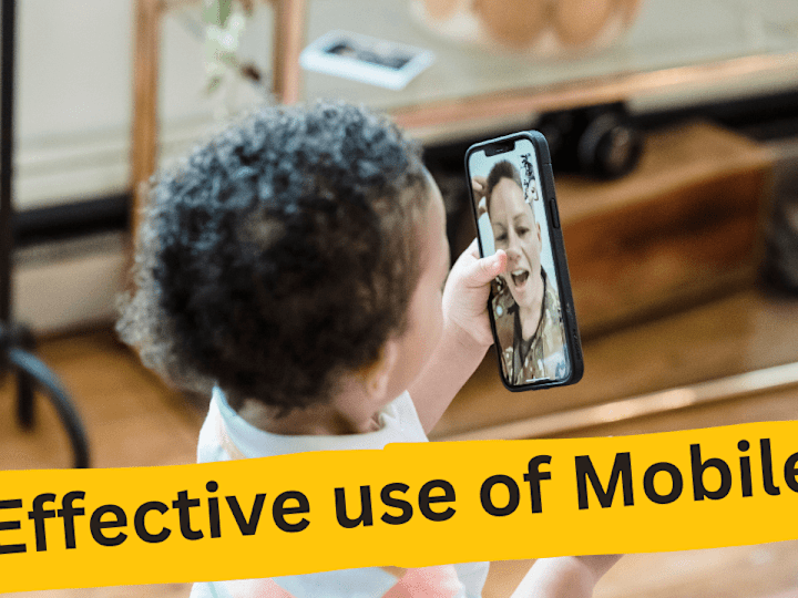 Cover image for Effective use of mobile in children