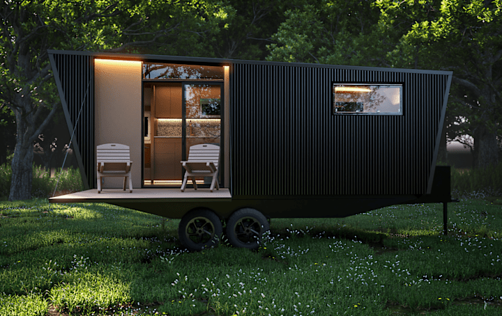 Cover image for Land Ark RV | Sketchup Renders