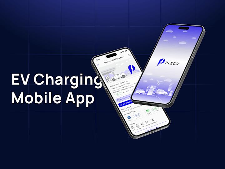 Cover image for EV Charging Mobile App UI/UX Design