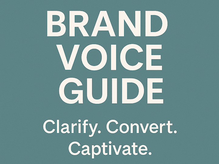 Cover image for Brand Voice & Messaging Guide
