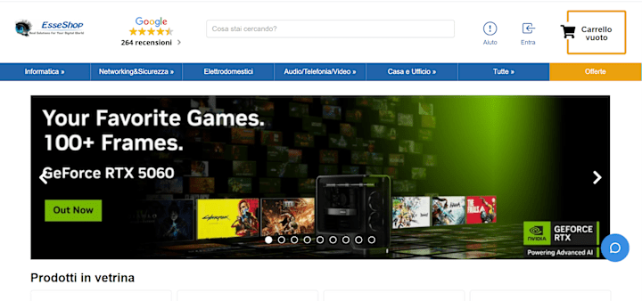 Cover image for Esseshop Website Migration and Optimization