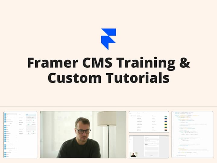 Cover image for Framer Team Training & Custom Tutorials