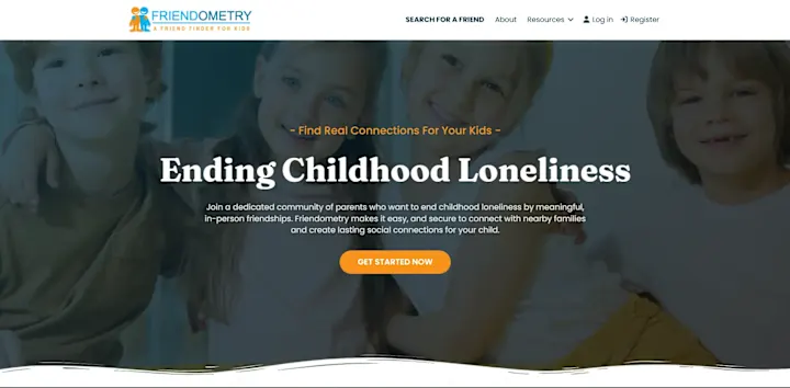 Cover image for Friendometry - Helping You Find Friends For Your Kids
