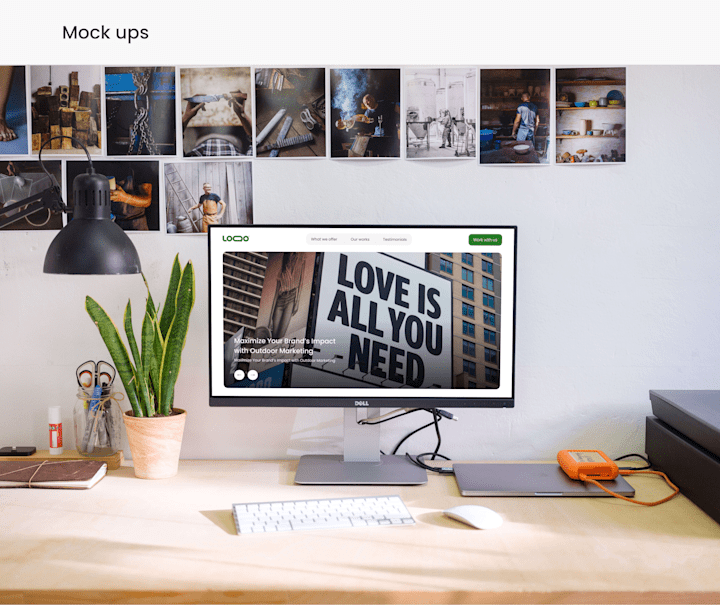 Cover image for Logo - Advertisement Landing Page