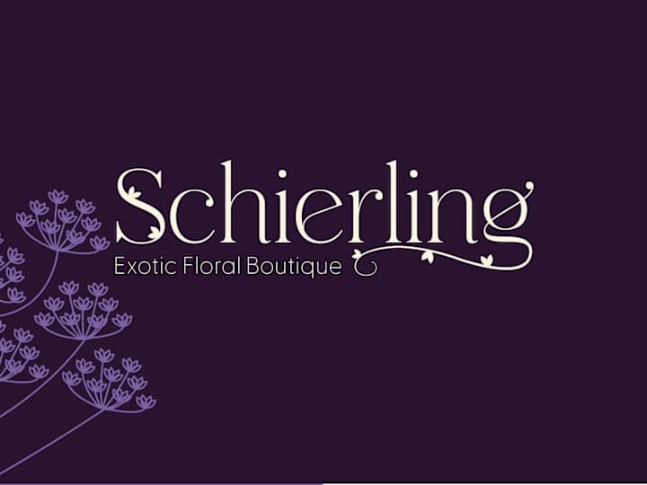 Cover image for Schierling - Exotic Floral Boutique