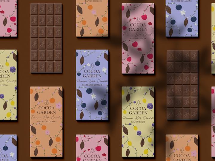 Cover image for Cocoa Garden- A Premium Chocolate Brand.