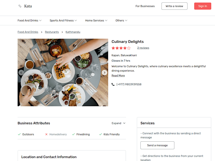 Cover image for Kata | Discover and support local businesses