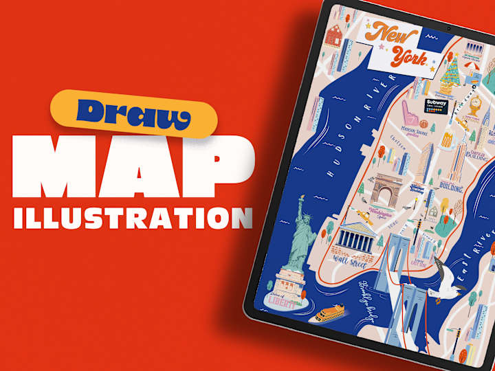 Cover image for Professional Map Illustration Services for Any Purpose