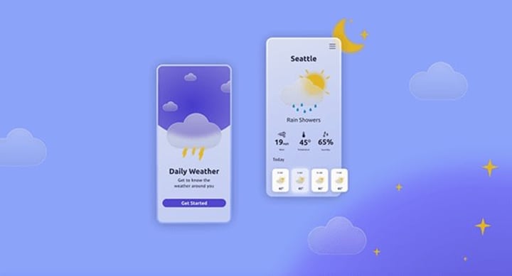 Cover image for Weather illustrations and icons