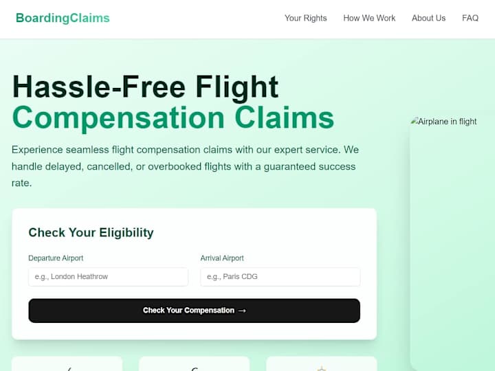 Cover image for BoardingClaims | Claim Website