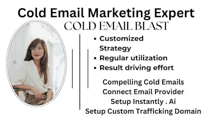 Cover image for I will cold email campaign lead generation email blast linkedin…