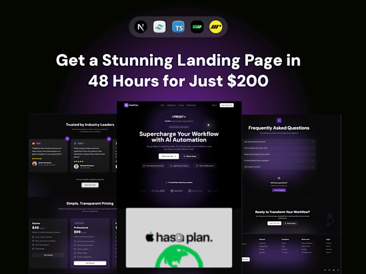 Cover image for I Build Stunning Landing Pages That Grab Attention