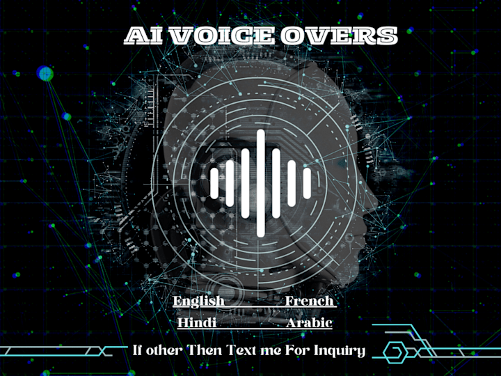 Cover image for AI Voice Over Services using eleven labs
