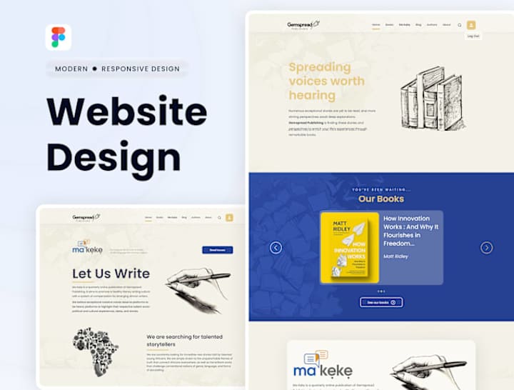 Cover image for Multi-Page Website Design 