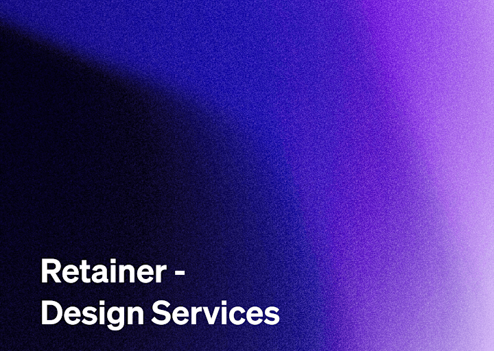 Cover image for Retainer - Design Services