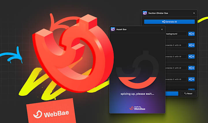 Cover image for Web Bae visual identity :: Behance