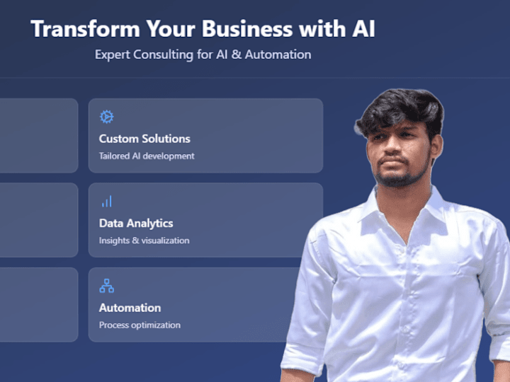 Cover image for AI Solutions for Business Transformation