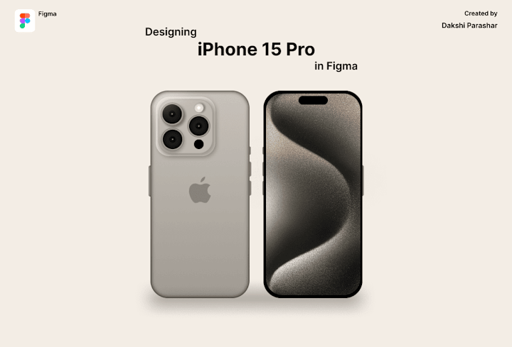 Cover image for iPhone 15 Pro in Figma