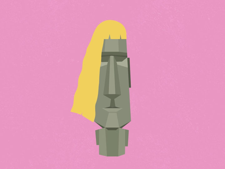 Cover image for The Easter Island Heads