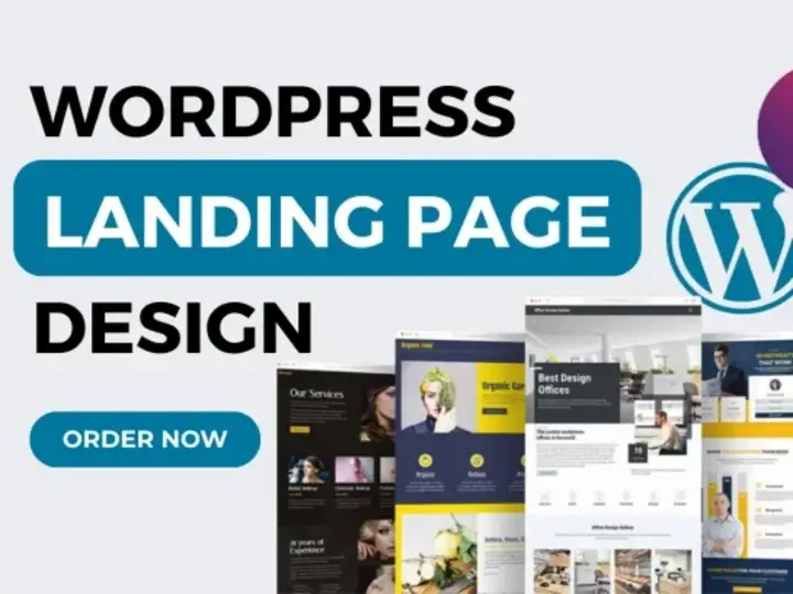 Cover image for I will do responsive UI UX landing page design using wordpress