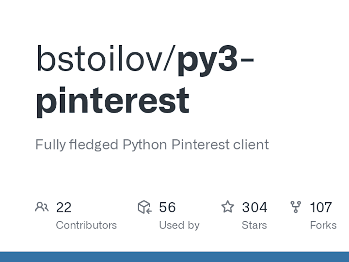 Cover image for Pinterest Python Automation