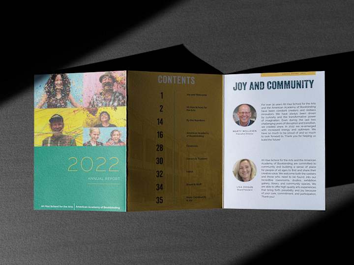 Cover image for Ah Haa Annual Report