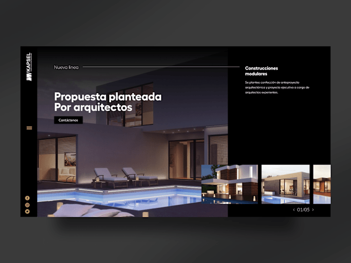 Cover image for Architecture studio website