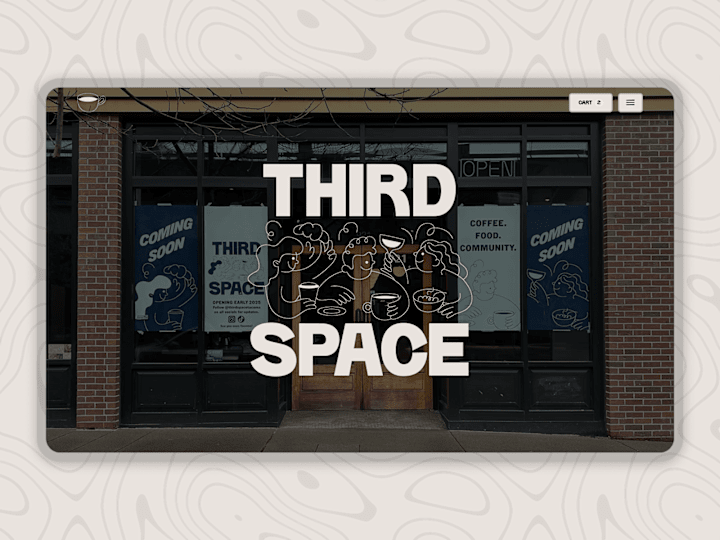 Cover image for Third Space Coffee | UI/UX Design & Webflow Development