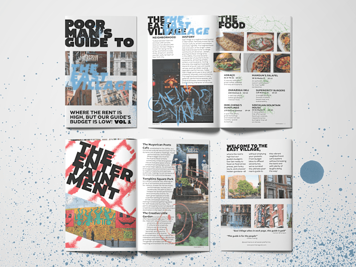 Cover image for Poor Man's Guide to The East Village